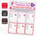 editable valentines grams fundraiser